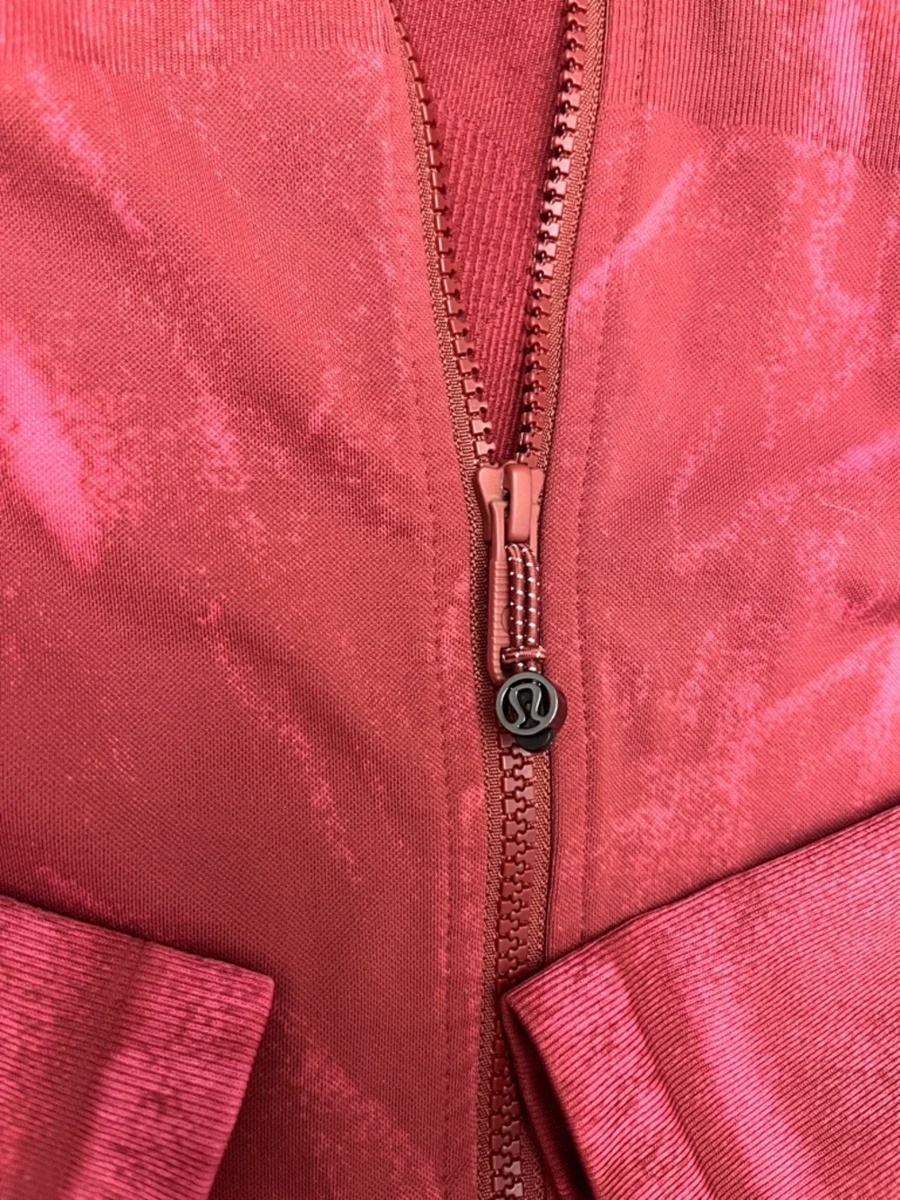 Lululemon Ebb To Street define Jacket Size 8  Maroon Performance Zip Jacket